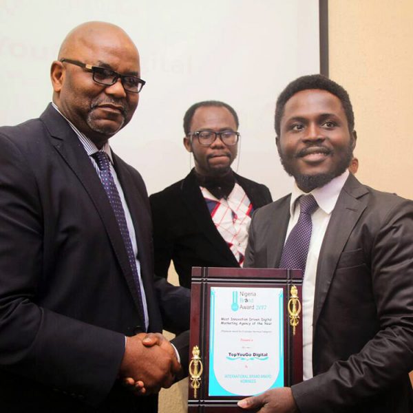 TopYouGo Wins The Most Innovation Driven Digital Marketing Agency In Nigeria 2017