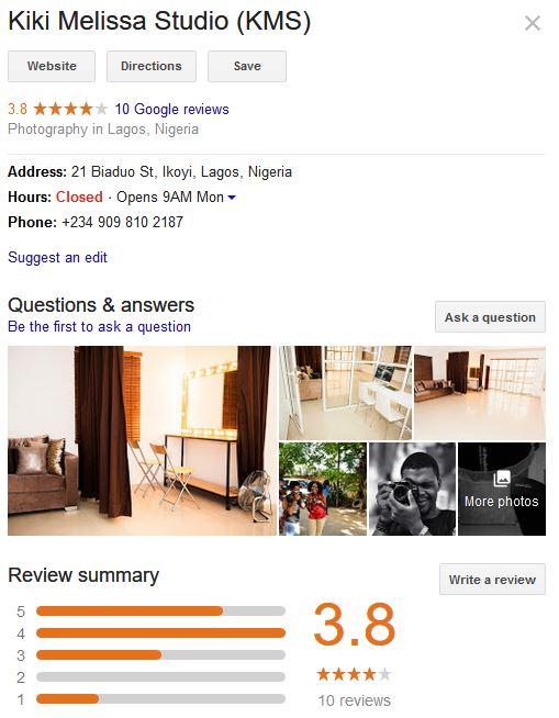 Kiki Melissa Studio - Customer Reviews